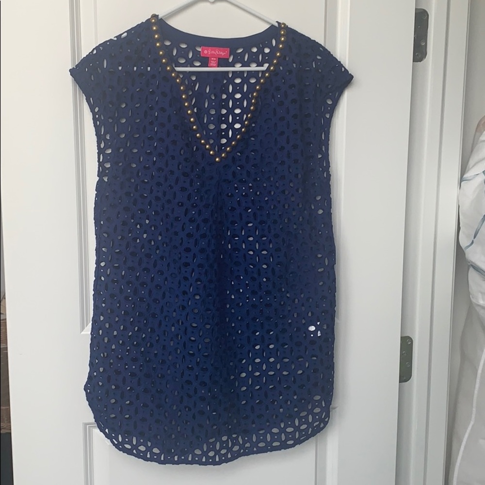 Lilly Pulitzer For Target beach cover up size M